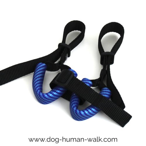 Dog Human Walk Hunderollwagen Hunderollstuhl hintere Aufhängung für die Pfoten für Hunde mit Behinderung