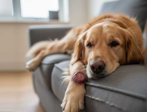 Leckgranulom beim Hund verstehen, Ursachen und Symptome erkennen und behandeln Dog Human Walk Tierheilpraktikerin