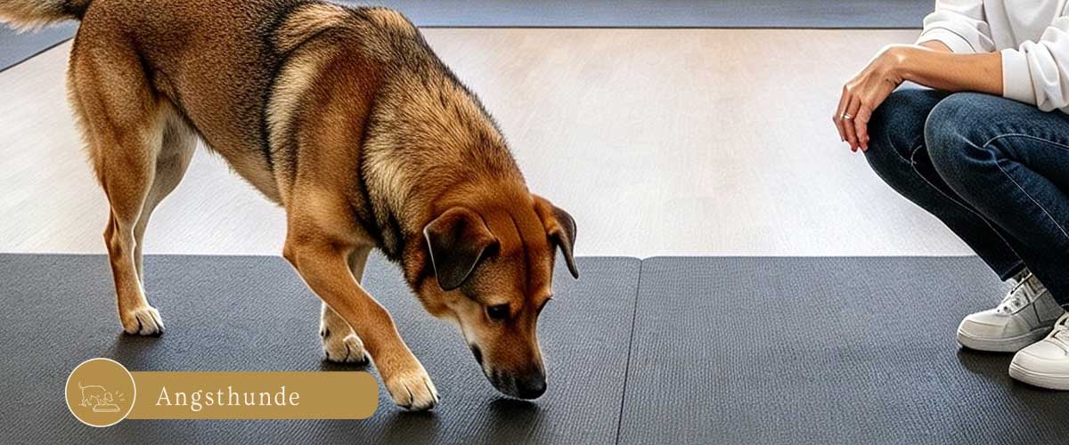 Angsthunde Unterstützung und helfen Selbstvertrauen und Vertrauen aufbauen Dog Human Walk Bitburg Trier Wittllich Luxembourg Hundeschule Tierheilpraxis Hundetraining Hundepsychologie